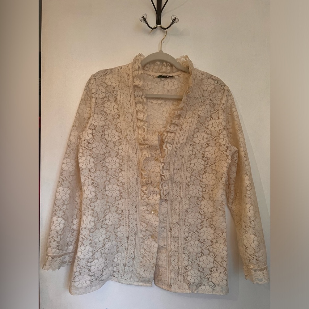 Vintage 70’s Lace Top